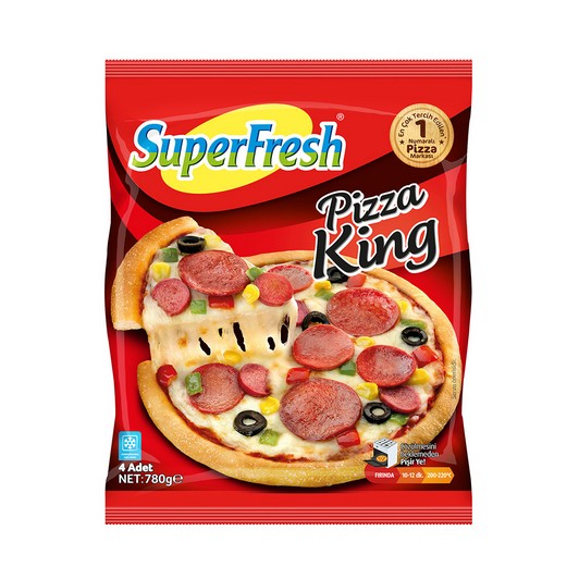 SUPERFRESH PIZZA KING 780GR