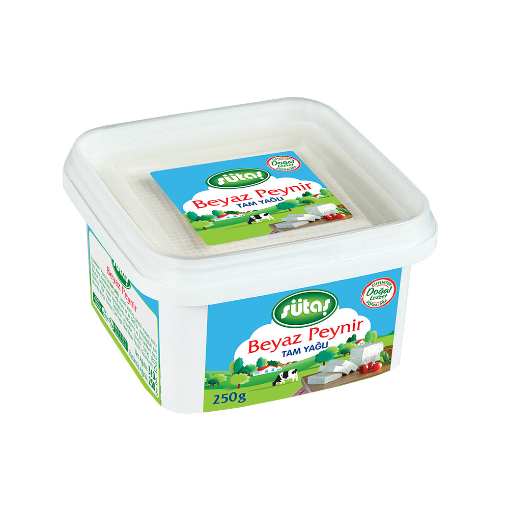 SÜTAŞ BEYAZ PEYNİR TAM YAĞLI 250G