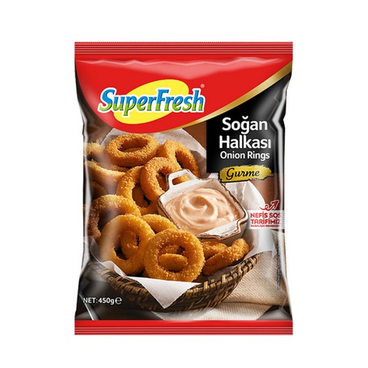 SÜPERFRESH SOĞAN HALKASI 450GR