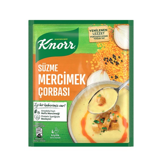 KNORR SÜZME MERCİMEK ÇORBASI 76GR
