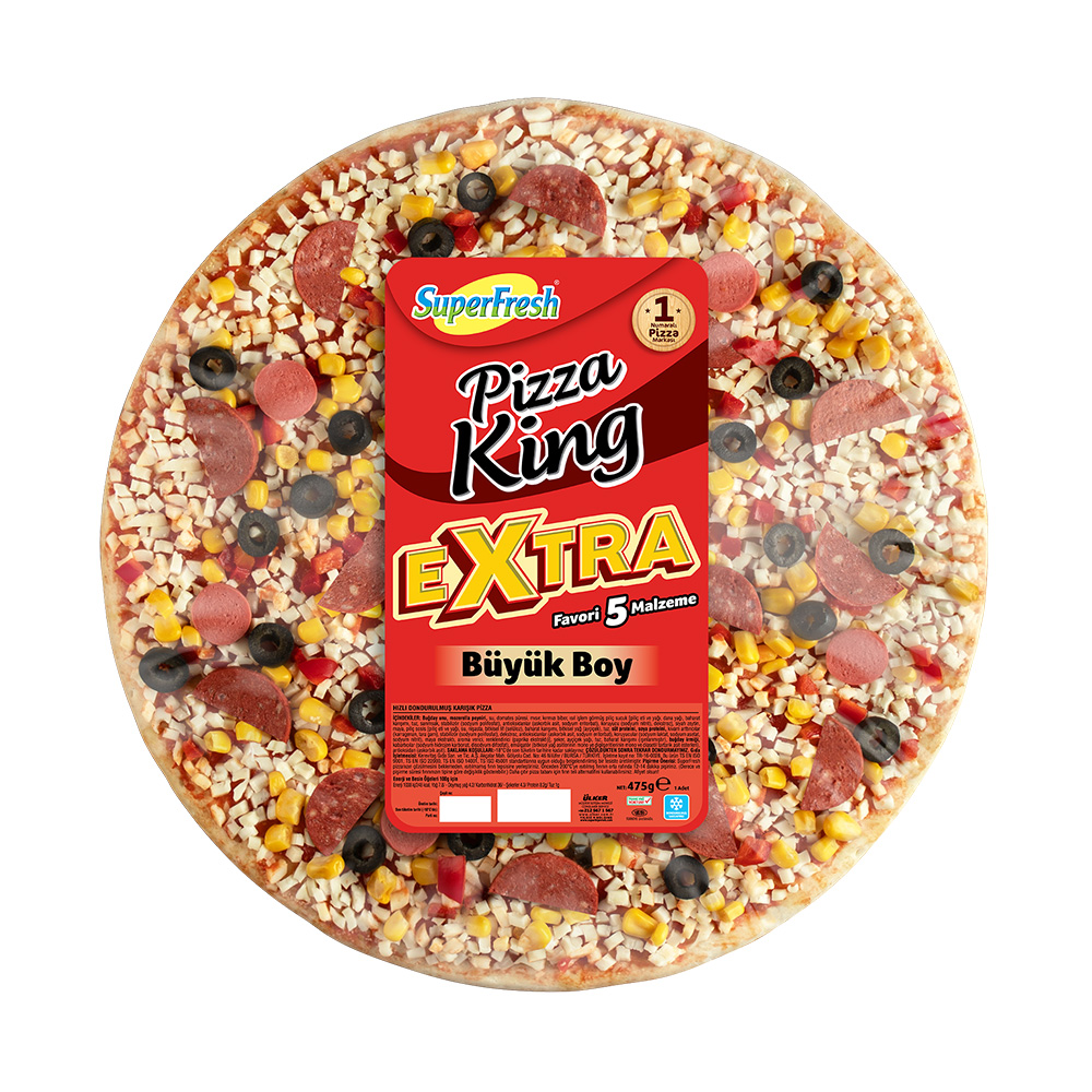 Superfresh Pizza King Extra XL Karışık 475 gr | Çağrı Online Market