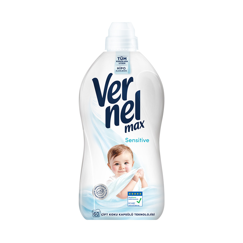 Vernel Max Konsantre Çamaşır Yumuşatıcısı 1440 ml (60 Yıkama