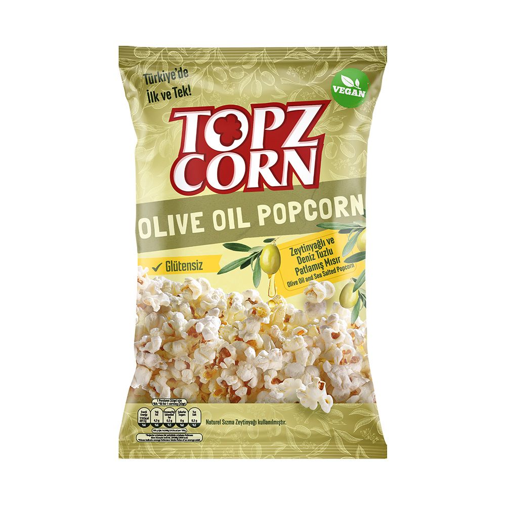 Topzcorn Zeytinyağlı Popcorn 110 gr | Çağrı Online Market