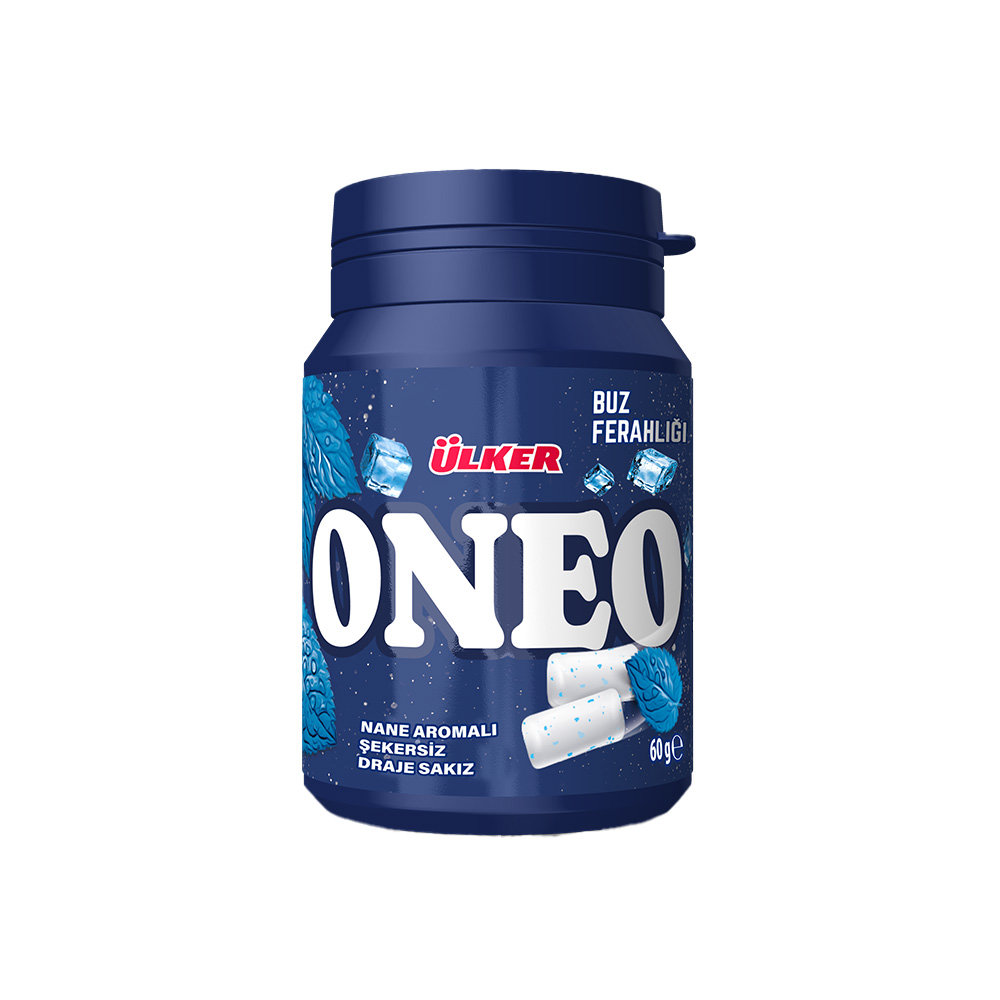 Oneo 60dk Nane Aromalı Bottle Draje Sakız 44 gr | Çağrı Online Market