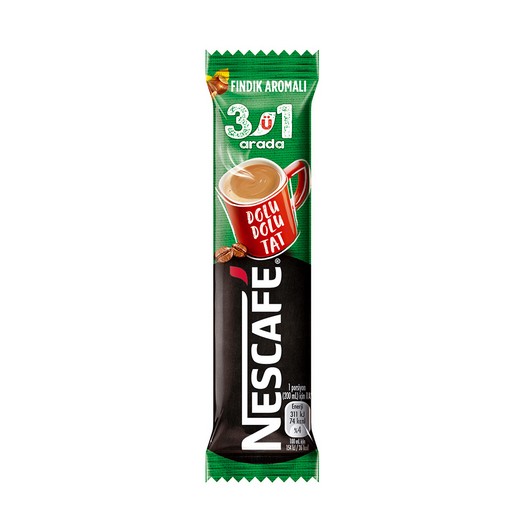 Nescafe 3'ü 1 Arada Fındıklı 17gr | Çağrı Online Market