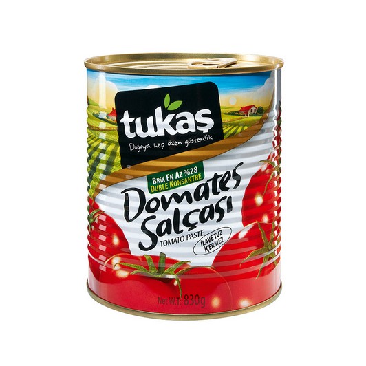 TUKAŞ DOMATES SALÇASI 830GR