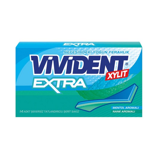 Vivident Şerit Extra Nane 26 gr