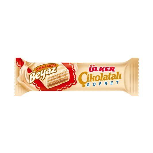 Ülker Çikolatalı Gofret Beyaz 35 gr