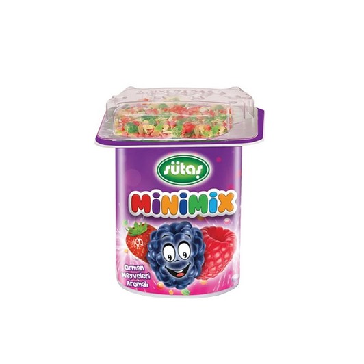 Sütaş Minimix Çilek-Orman Meyveli 2X90 gr