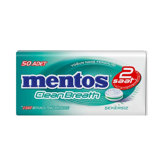 Mentos 2h Yoğun Nane 35 gr