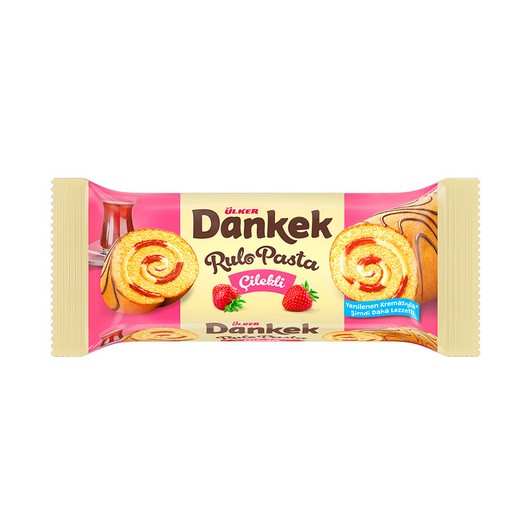 Ülker Dankek Rulo Pasta Çilekli 235 gr