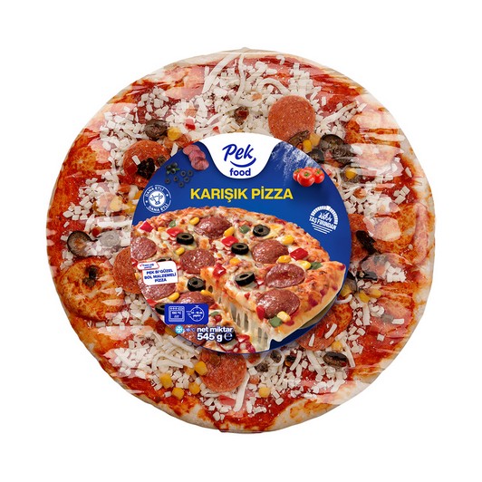 Pek Food Pizza Karışık 545 gr | Çağrı Online Market
